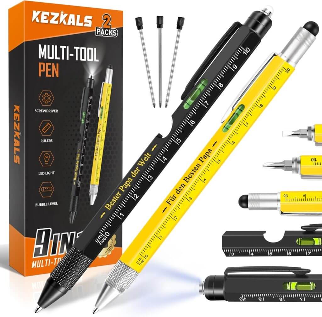 KEZKALS 9 in 1 Kugelschreiber – 50% Rabatt