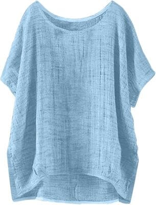 Schlichtes Damen Oberteil mit Rundhalsausschnitt – ideal für Alltag und Freizeit.
