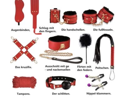 28-teiliges Bondage-Set