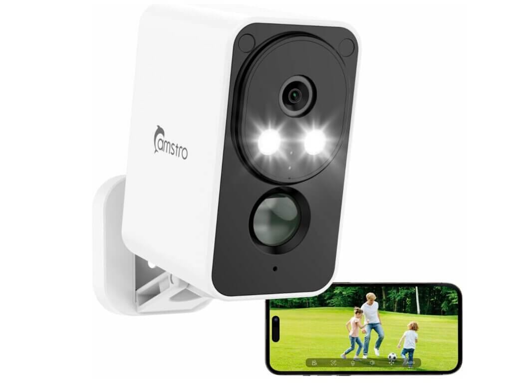 CAMSTRO 2K Überwachungskamera – 50% Rabatt