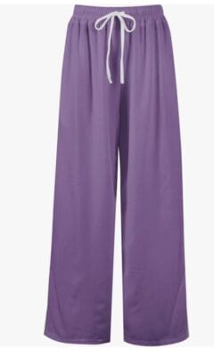 Damen Freizeithose lila 