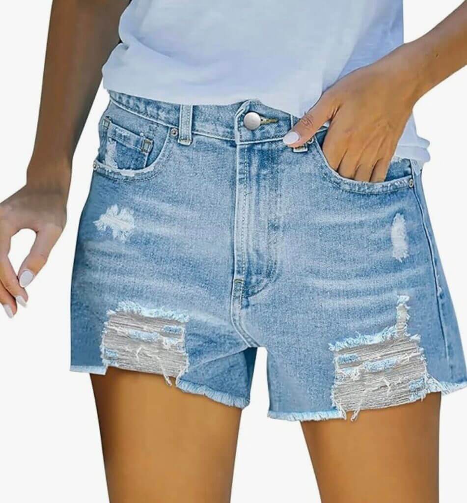 Damen Jeans Shorts – 50% Rabatt