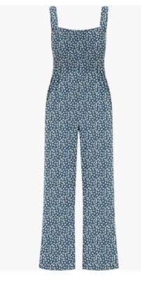 Damen Jumpsuit Blumenmuster