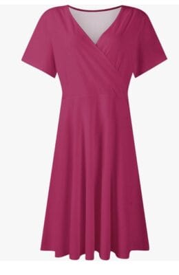 Sommerkleid für Damen pink 