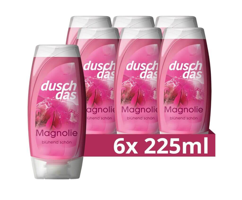 Duschdas Duschgel Magnolie 6 x 225 ml – nur 5,34 €