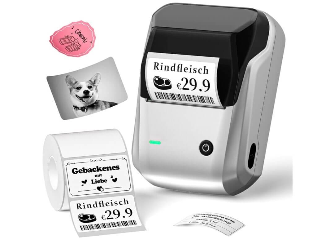 NIIMBOT B1 Etikettendrucker – 54% Rabatt