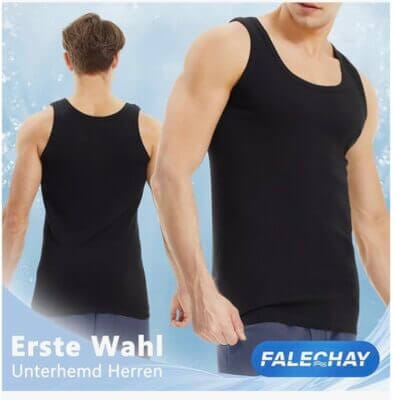 Falechay Herren Unterhemd Details