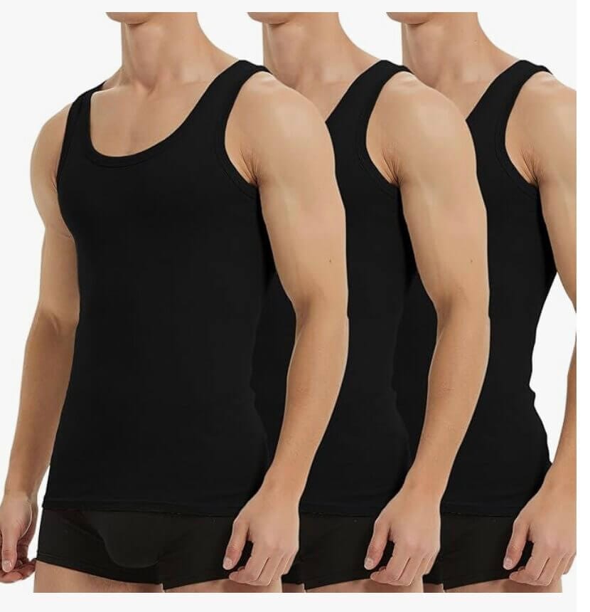 Falechay Herren Unterhemd 3er-Pack – 33% Rabatt