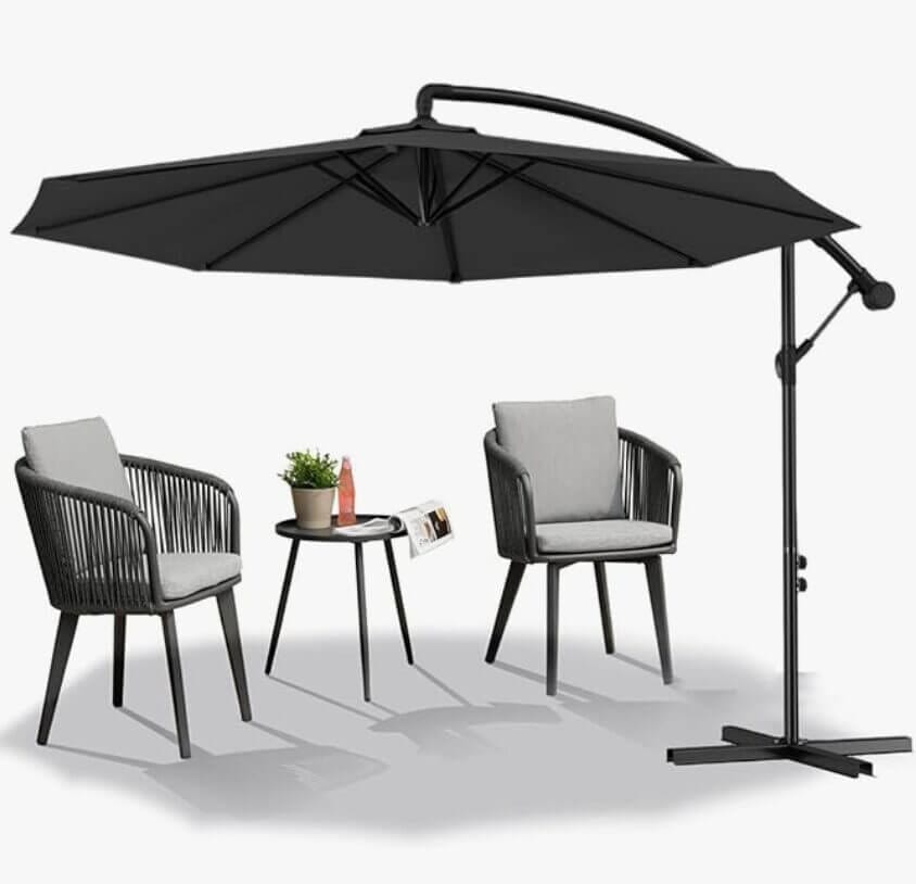 Froadp Ampelschirm mit Aluminiumgestell – nur 67,59 €