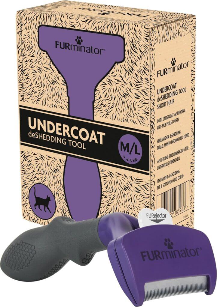Furminator deShedding-Tool Katze für kurzes und langes Fell – 49% Rabatt