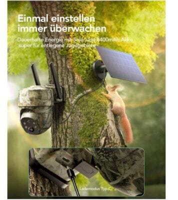 GNCC 4G LTE Wildkamera Einstellung 