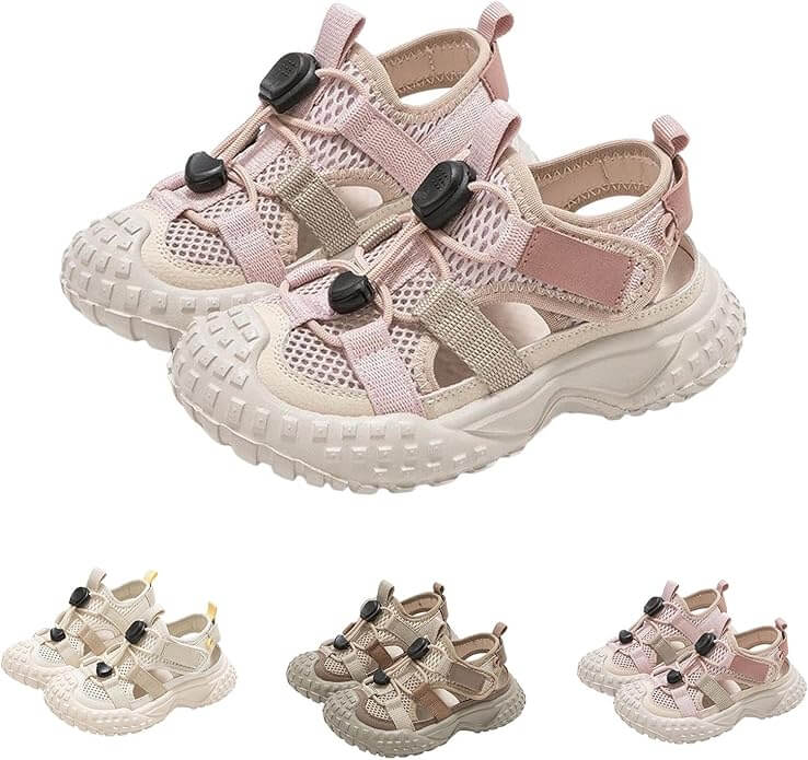 Geschlossene Sandalen für Mädchen – 50% Rabatt