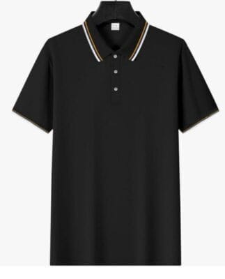 Herren Poloshirt schwarz 