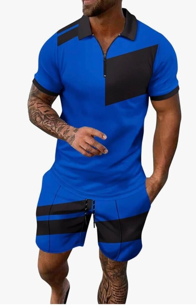 Zweiteiliger Herren-Trainingsanzug – 50% Rabatt