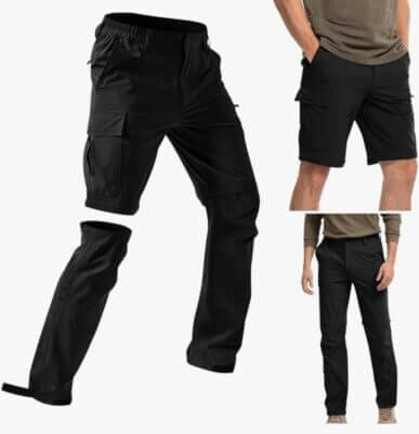 Herren Wanderhose Zip Off