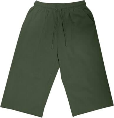 Leichte Damenhose mit verstellbarem Kordelzug und Taschen