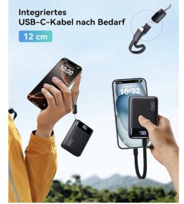 INIU Power Bank kompakt