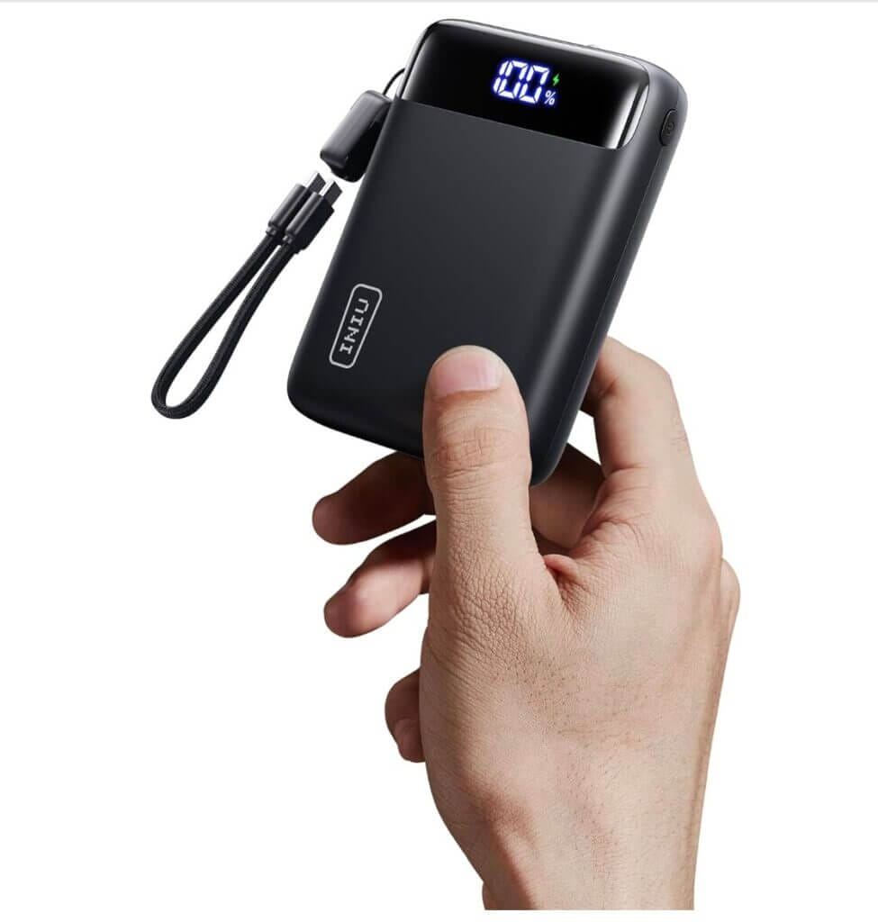 INIU Power Bank mit 20000 mAh Kapazität – 60% Rabatt