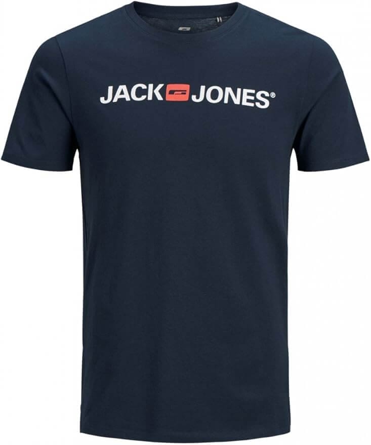 JACK & JONES T-Shirt mit Logo und Rundhals Ausschnitt – 47% Rabatt