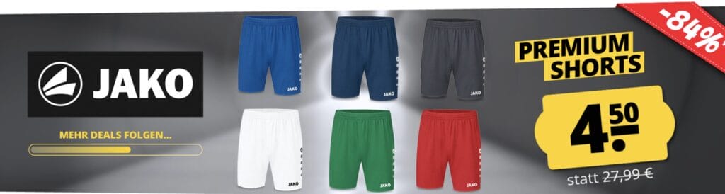 Jako Sportartikel Sale