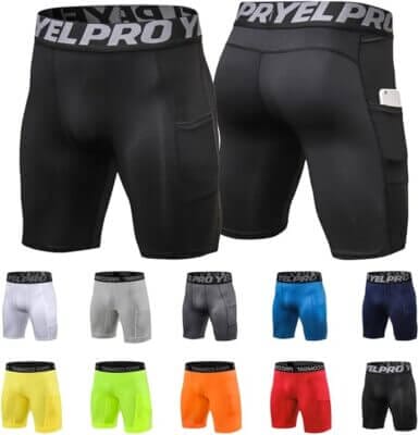 RUITOTP Herren Kompressionsshorts