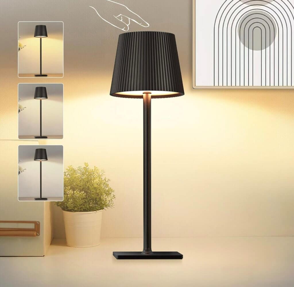 LED Tischlampe kabellos – 52% Rabatt