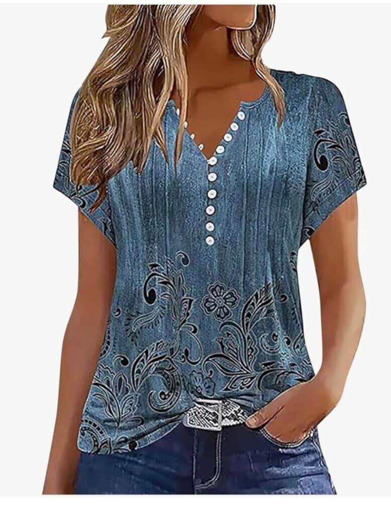 Damen Tunikabluse – 50% Rabatt