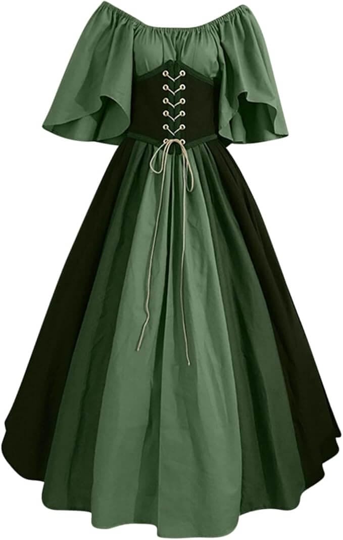 Damen Kleid im Mittelalter-Stil – 50% Rabatt