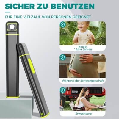 Der Mückenstich Hitzestift behandelt Stiche punktgenau mit Wärme und reduziert so Juckreiz und Schwellung.
