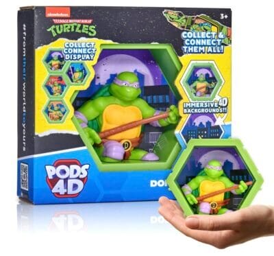 PODS 4D Ninja Turtles Donatello Figur