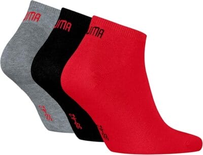 Das 3er-Pack bietet dir weiche PUMA Unisex Socken mit sicherem Sitz und dezenter Optik.
