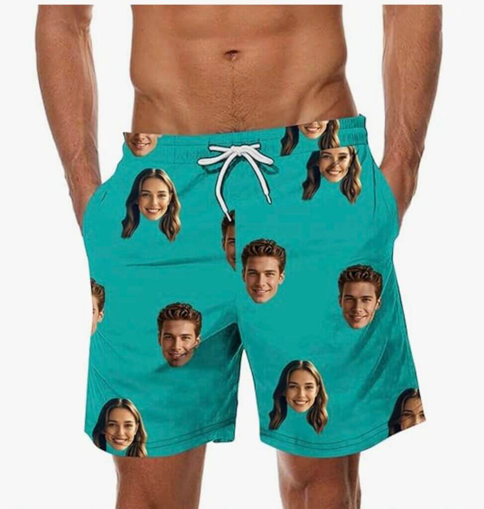 Personalisierbare Badehose für Herren – 60% Rabatt
