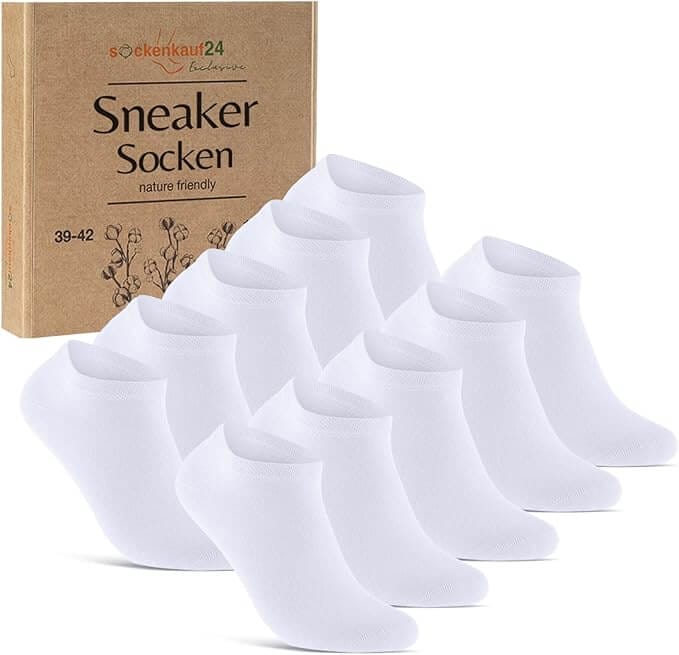 10 Paar Premium Sneaker Socken – 29% Rabatt