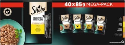 SHEBA Adult Katzenfutter 40 Beutel