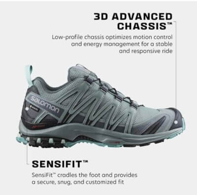 Salomon Damen Traillaufschuh Details 