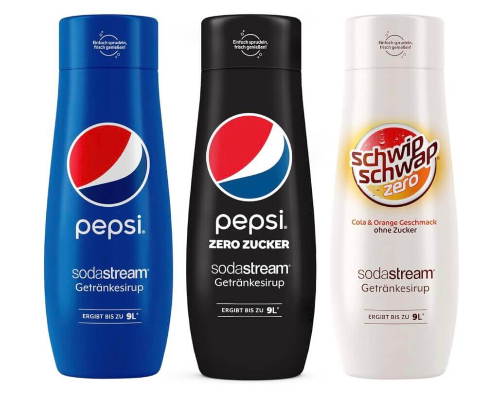 SodaStream Sirup-Bundle – 50% Rabatt