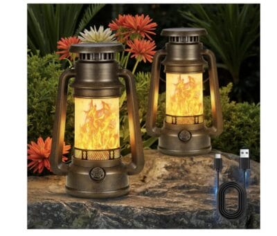 RECHOO Solarlampen für Außen