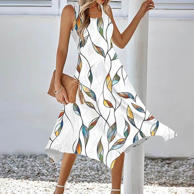 Sommerkleid für Damen – 50% Rabatt