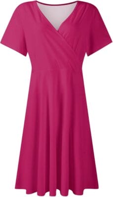 Damen Sommerkleid pink 