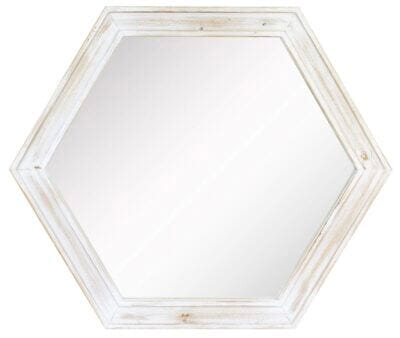 Stonebriar Wandspiegel in hexagonaler Form