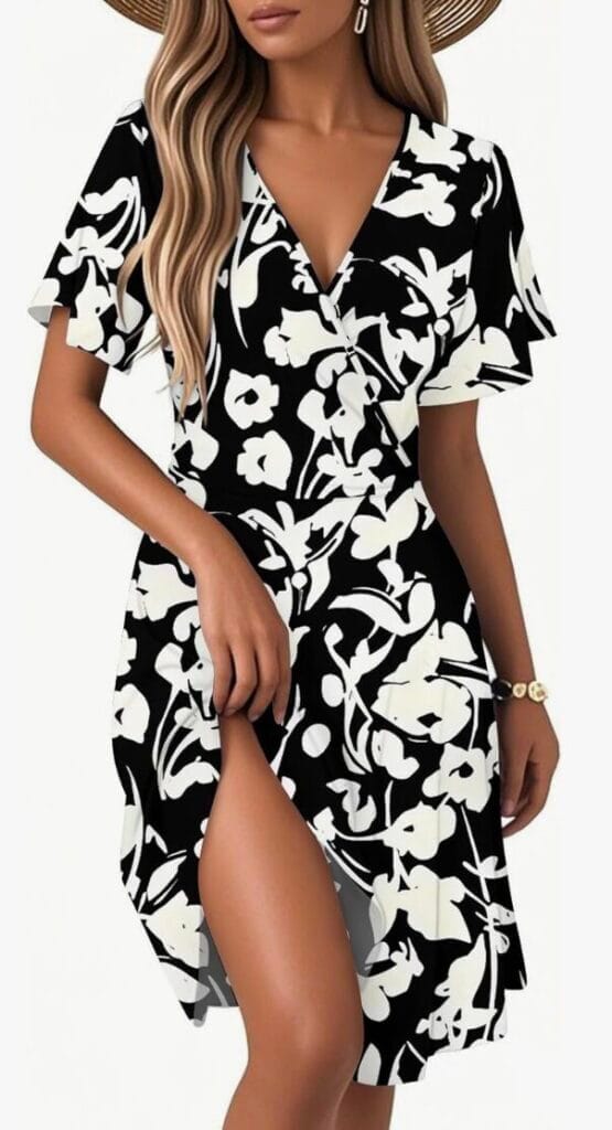 Luftiges Strandkleid für Damen – 15% Rabatt