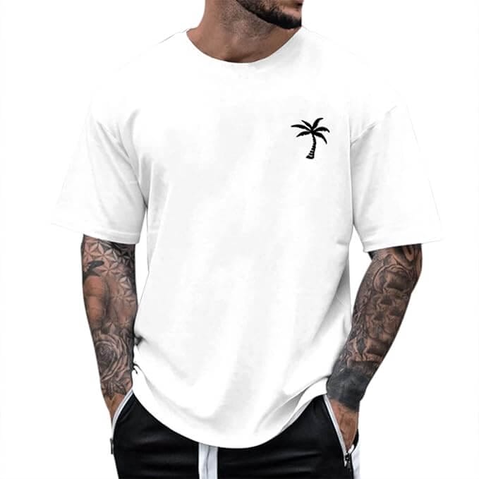 2er Set Oversized T-Shirt für Herren – 50% Rabatt