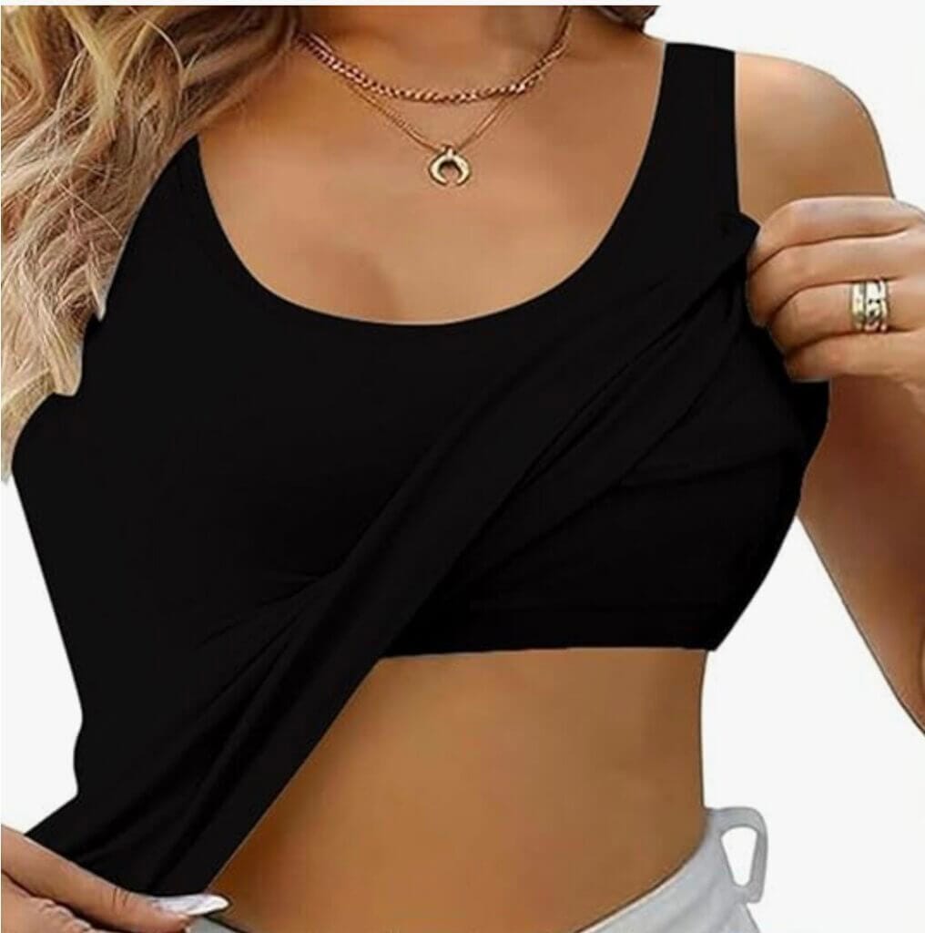 Top für Damen mit integriertem BH – 50% Rabatt
