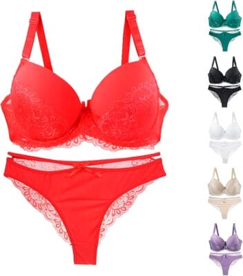 Unterwäsche-Set aus BH und Slip Farben 