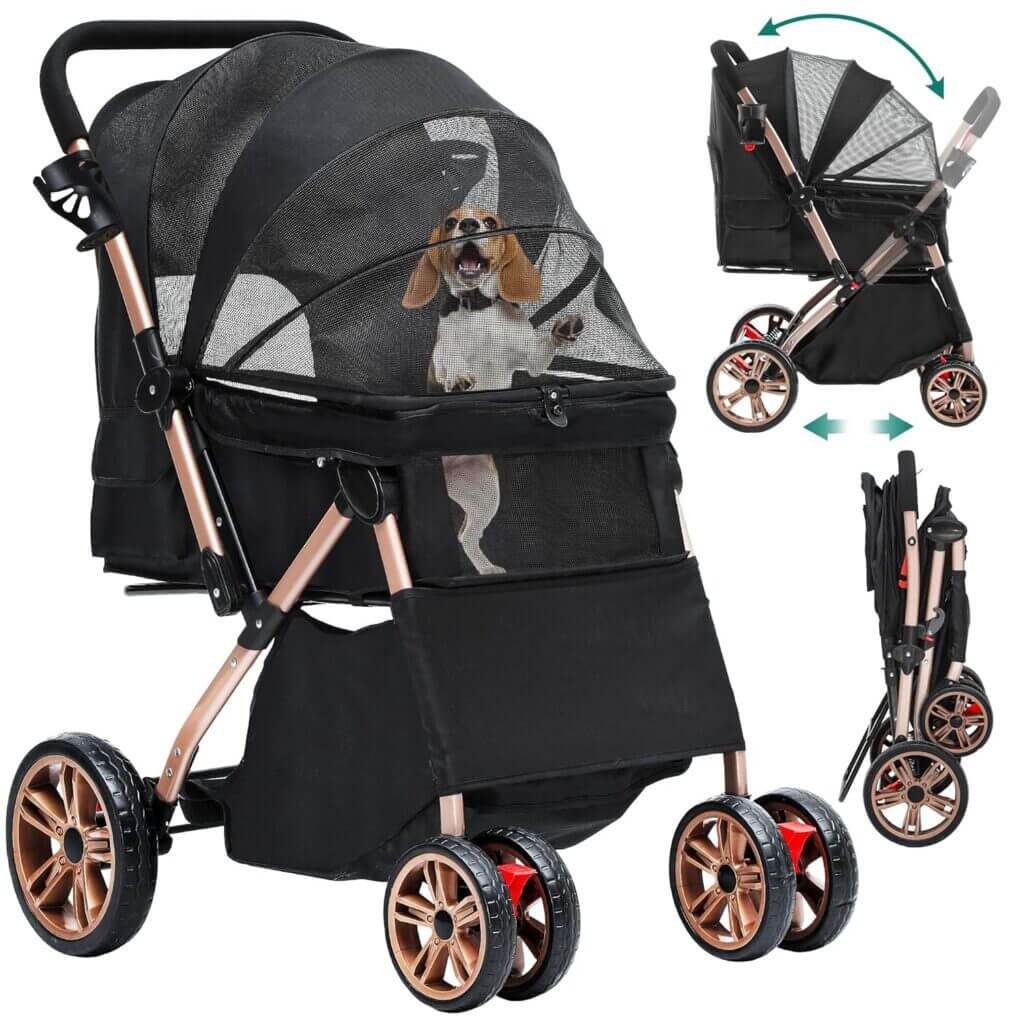 YITAHOME Faltbarer Hundebuggy – 30% Rabatt