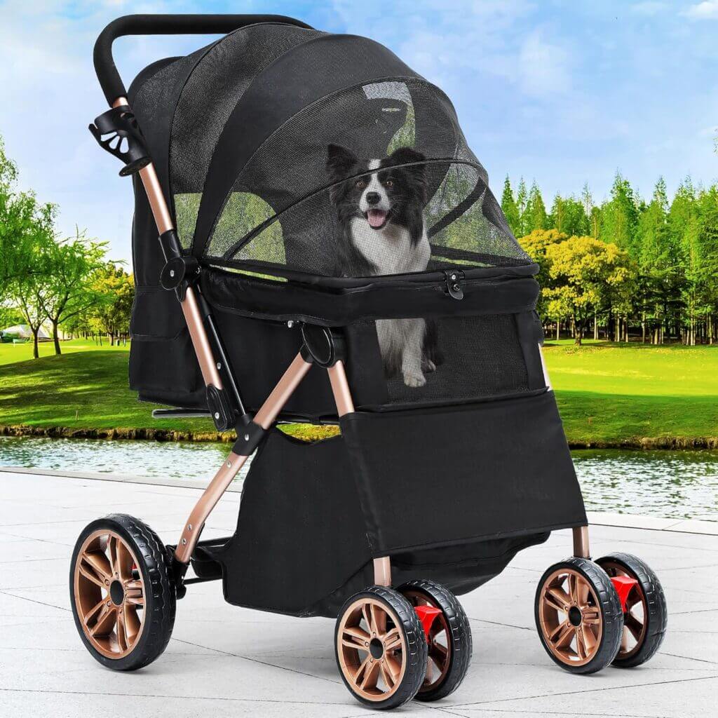 YITAHOME Faltbarer Hundebuggy – 50% Rabatt