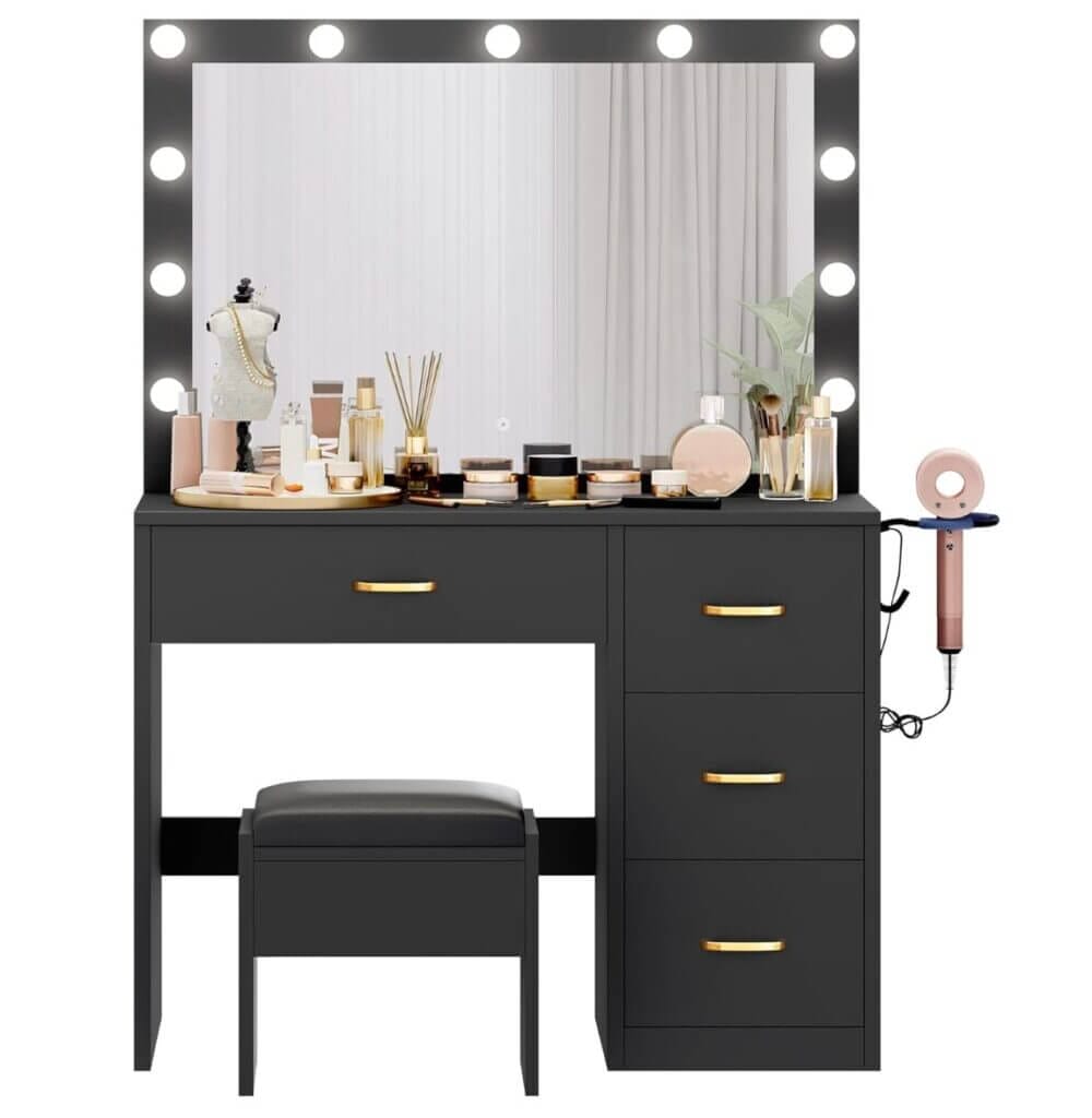 YITAHOME Schminktisch mit Spiegel – 30% Rabatt
