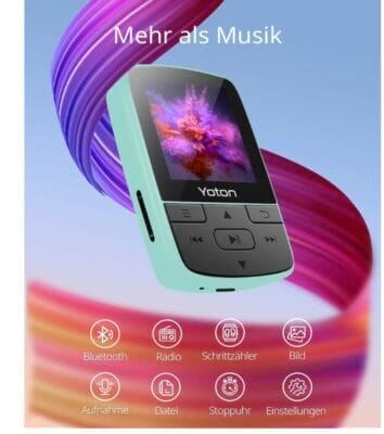 YOTON MP3-Player mit Bluetooth