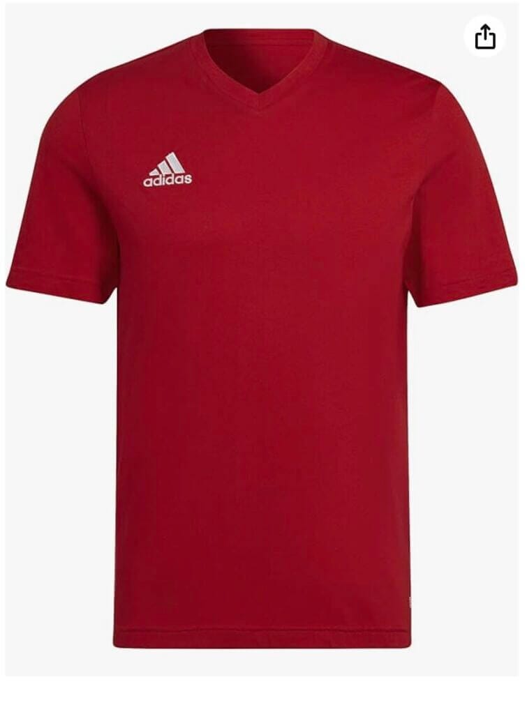adidas Herren Entrada 22 T-Shirt – 35% abatt