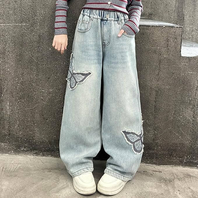 Baggy Jeans für Mädchen – 50% Rabatt